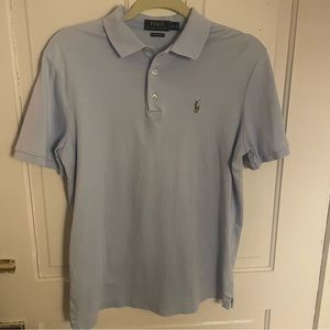 Polo by Ralph Lauren Men's Light Blue Shirt